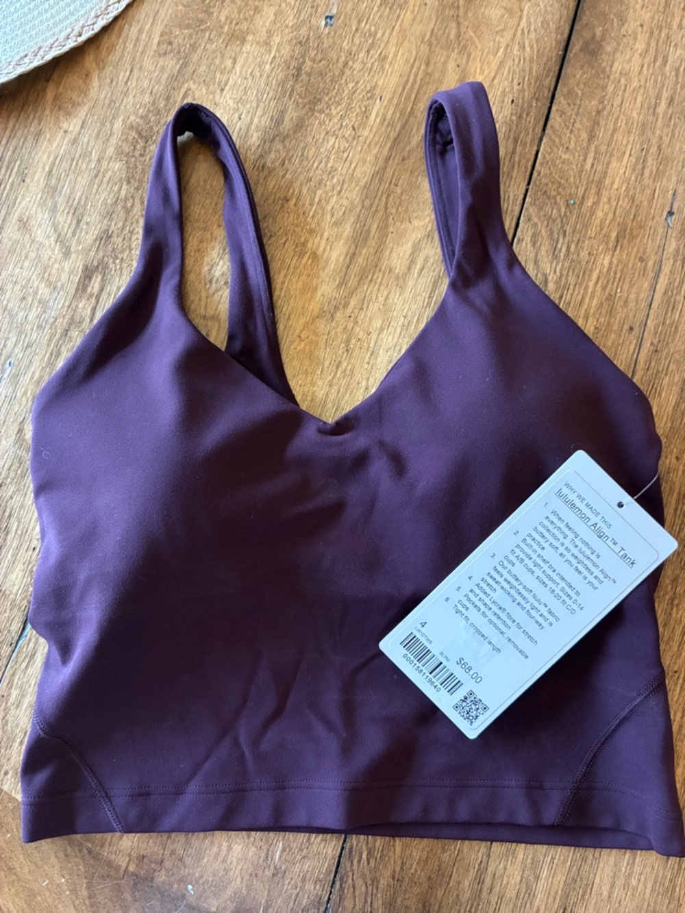 Lululemon Align Tank size 4